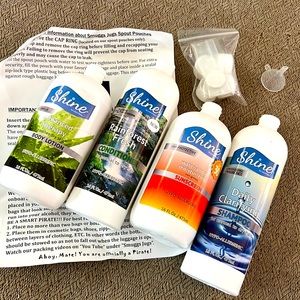 Never used smuggle jugs. Looks like shampoo and conditioner bottles.